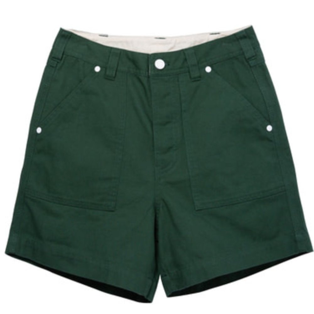 Topo Designs Chore Short Forest Green Size 6